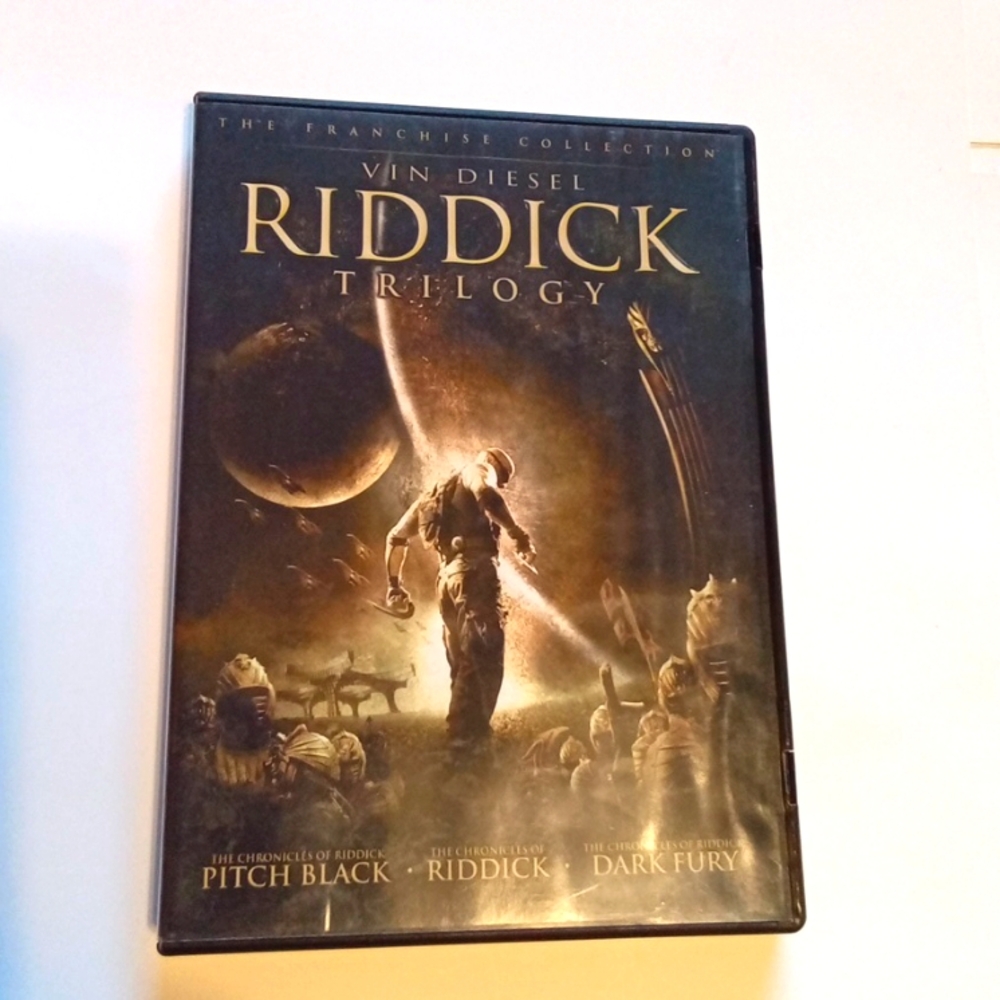 DVD for (3 in 1 Movie)  Riddick Trilogy Series